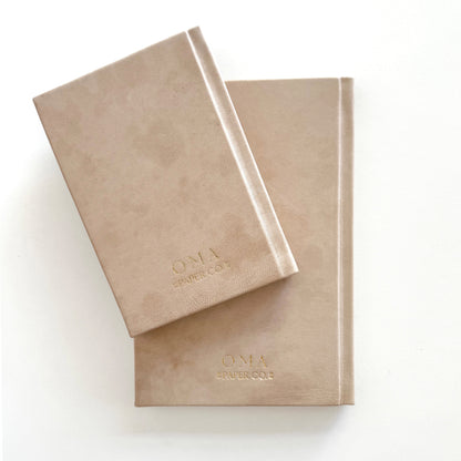 Handmade Leather Notebook No. 4 | 12,5 x 18 cm