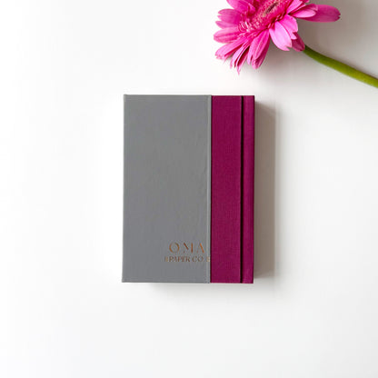 Handmade Leather Notebook LOVE 17 | 12,5 x 18 cm