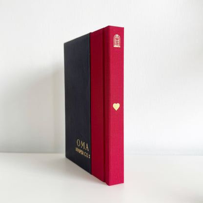 Handmade Leather Notebook LOVE 18 | 12,5 x 18 cm