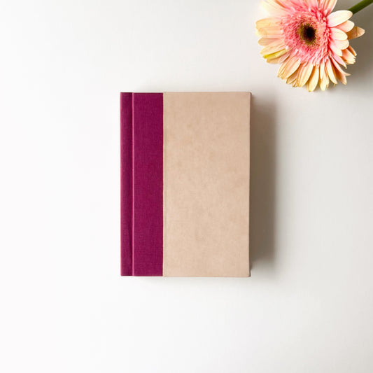 Handmade Leather Notebook LOVE 19 | 12,5 x 18 cm