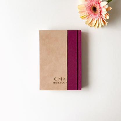 Handmade Leather Notebook LOVE 19 | 12,5 x 18 cm