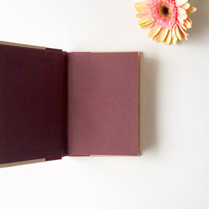 Handmade Leather Notebook LOVE 19 | 12,5 x 18 cm