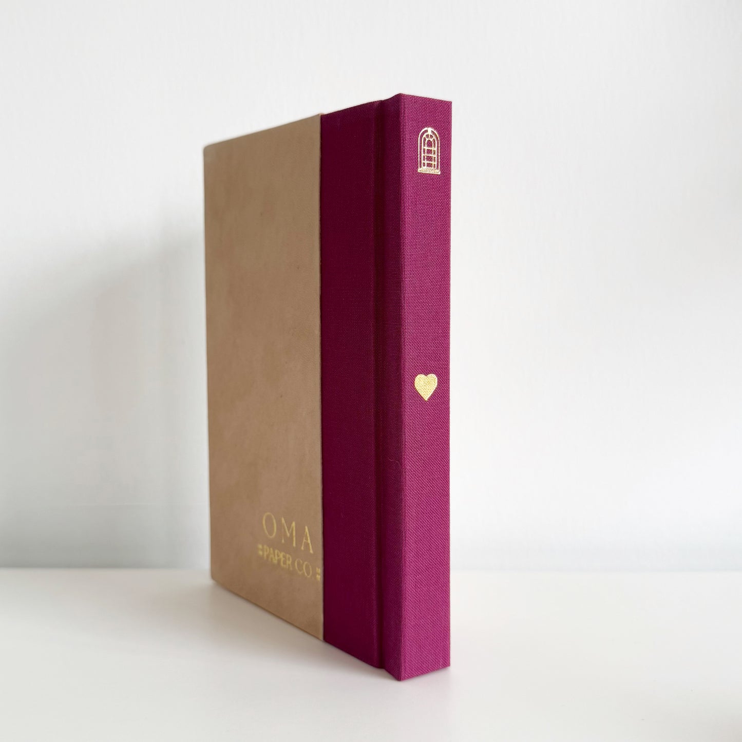 Handmade Leather Notebook LOVE 19 | 12,5 x 18 cm