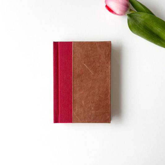 Handmade Leather Notebook LOVE 20 | 12,5 x 18 cm