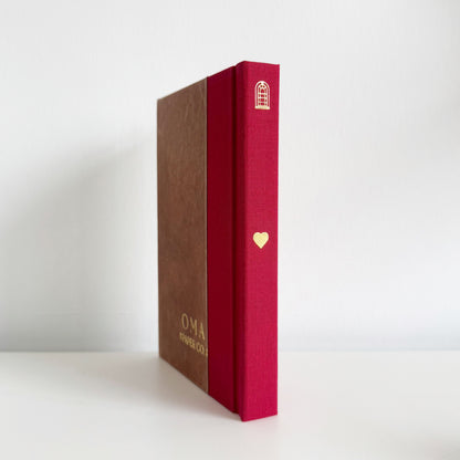 Handmade Leather Notebook LOVE 20 | 12,5 x 18 cm
