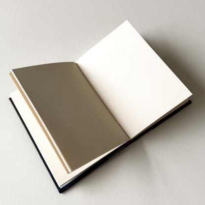 Handmade Leather Notebook No. 39 | 12,5 x 18 cm