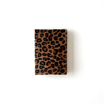 Handmade Leather Notebook No. 25T | 9 x 12,5 cm