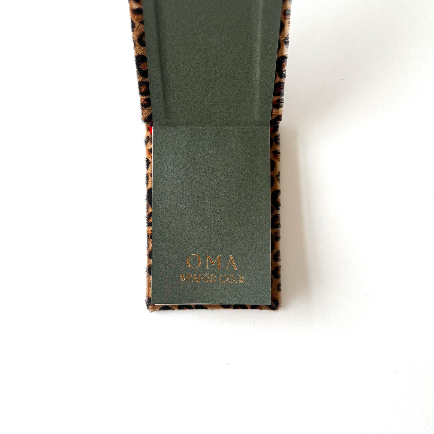 Handmade Leather Notebook No. 25T | 9 x 12,5 cm