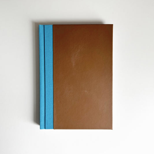 Handmade Sketchbook MILK CHOCOLATE | 16,5 x 24 cm