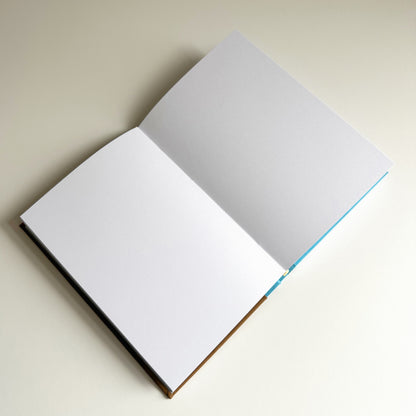 Handmade Sketchbook MILK CHOCOLATE | 16,5 x 24 cm