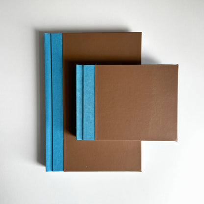 Handmade Sketchbook MILK CHOCOLATE | 16,5 x 24 cm