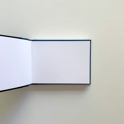 Handmade Sketchbook MARINE | 16,5 x 12 cm
