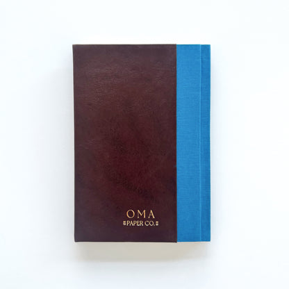 Handmade Leather Notebook No. 15 | 16,5 x 24 cm