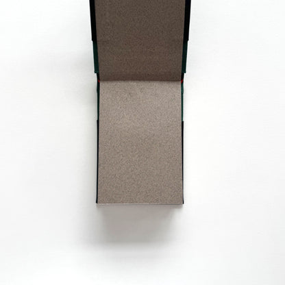 Handmade Leather Notebook No. 22T | 9 x 12,5 cm