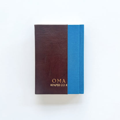 Handmade Leather Notebook No. 15 | 12,5 x 18 cm