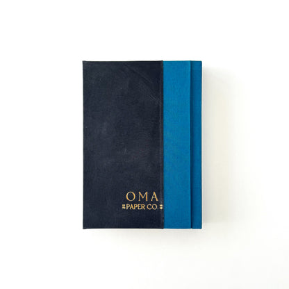 Handmade Leather Notebook No. 7 | 12,5 x 18 cm