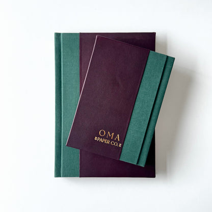 Handmade Leather Notebook No. 38 | 16,5 x 24 cm