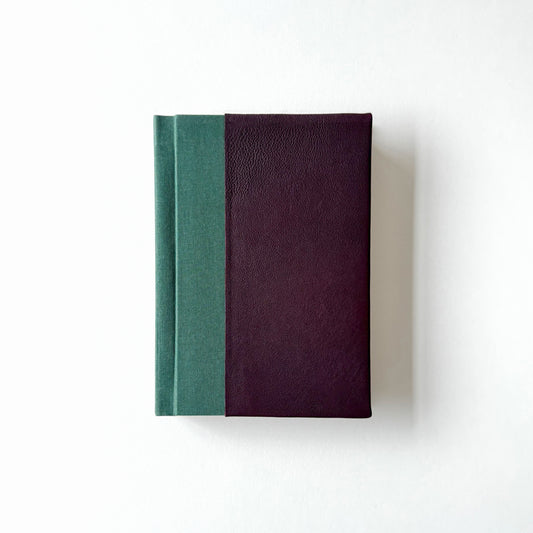 Handmade Leather Notebook No. 38 | 12,5 x 18 cm