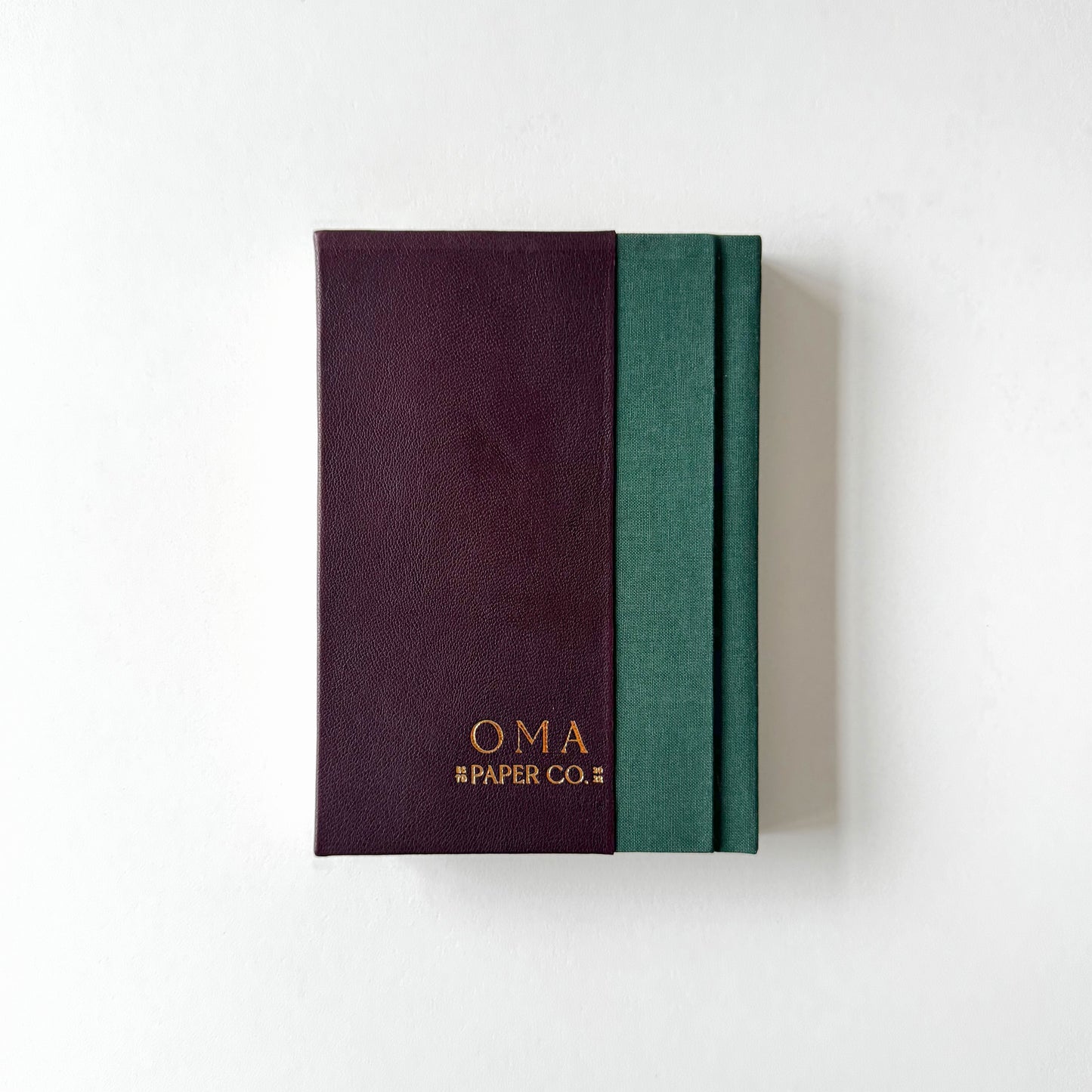 Handmade Leather Notebook No. 38 | 12,5 x 18 cm