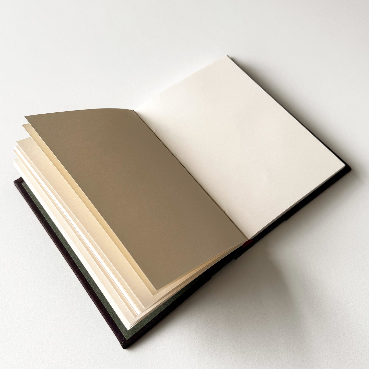 Handmade Leather Notebook No. 38 | 12,5 x 18 cm