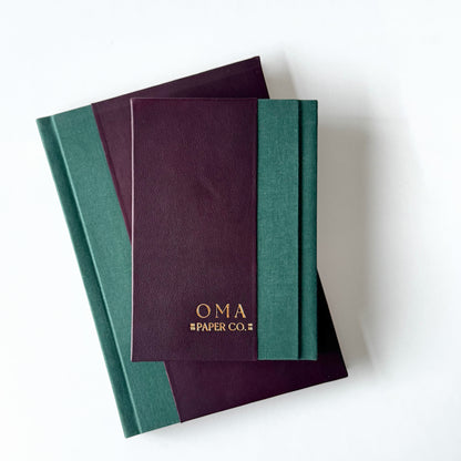 Handmade Leather Notebook No. 38 | 12,5 x 18 cm