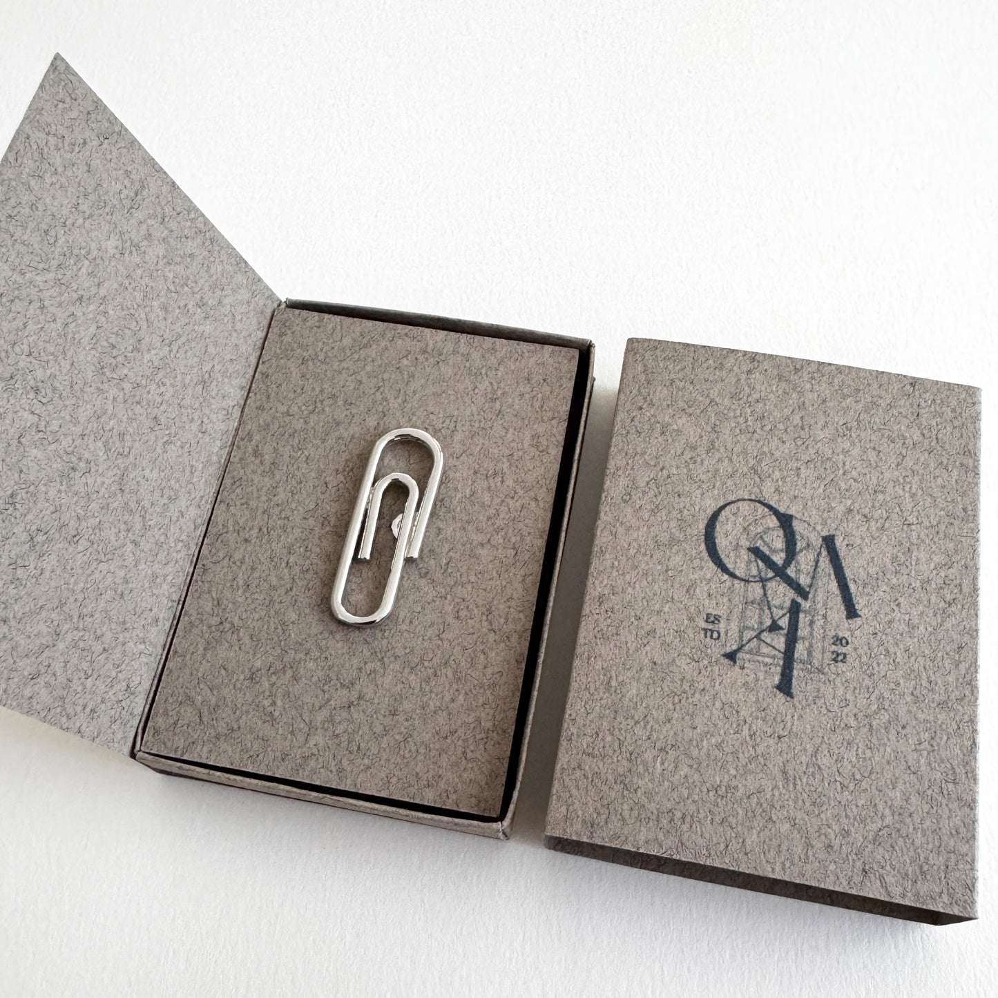 Paperclip Pin | Silver