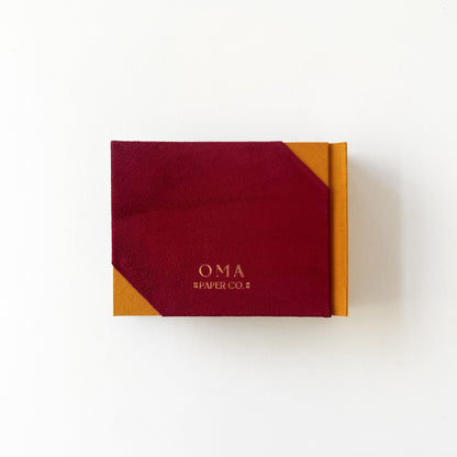 Handmade Leather Photo Album PEACH | 18 x 13 cm