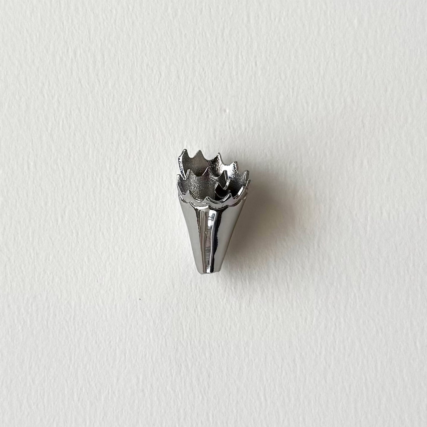 Pencil Shavings Pin | Silver