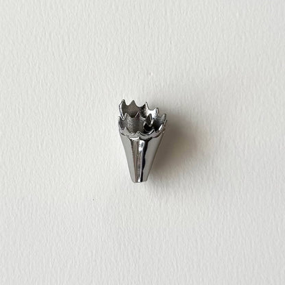 Pencil Shavings Pin | Silver