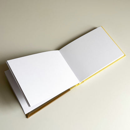 Handmade Sketchbook WHITE CHOCOLATE | 16,5 x 12,5 cm