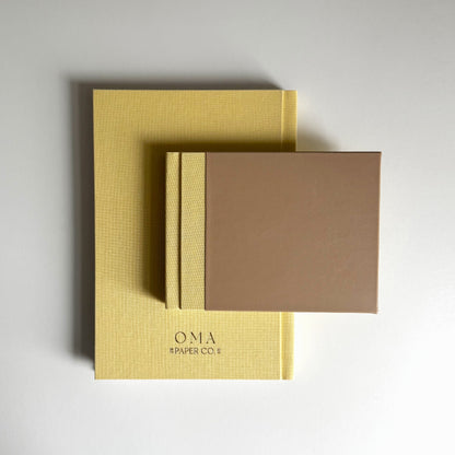 Handmade Sketchbook WHITE CHOCOLATE | 16,5 x 12,5 cm