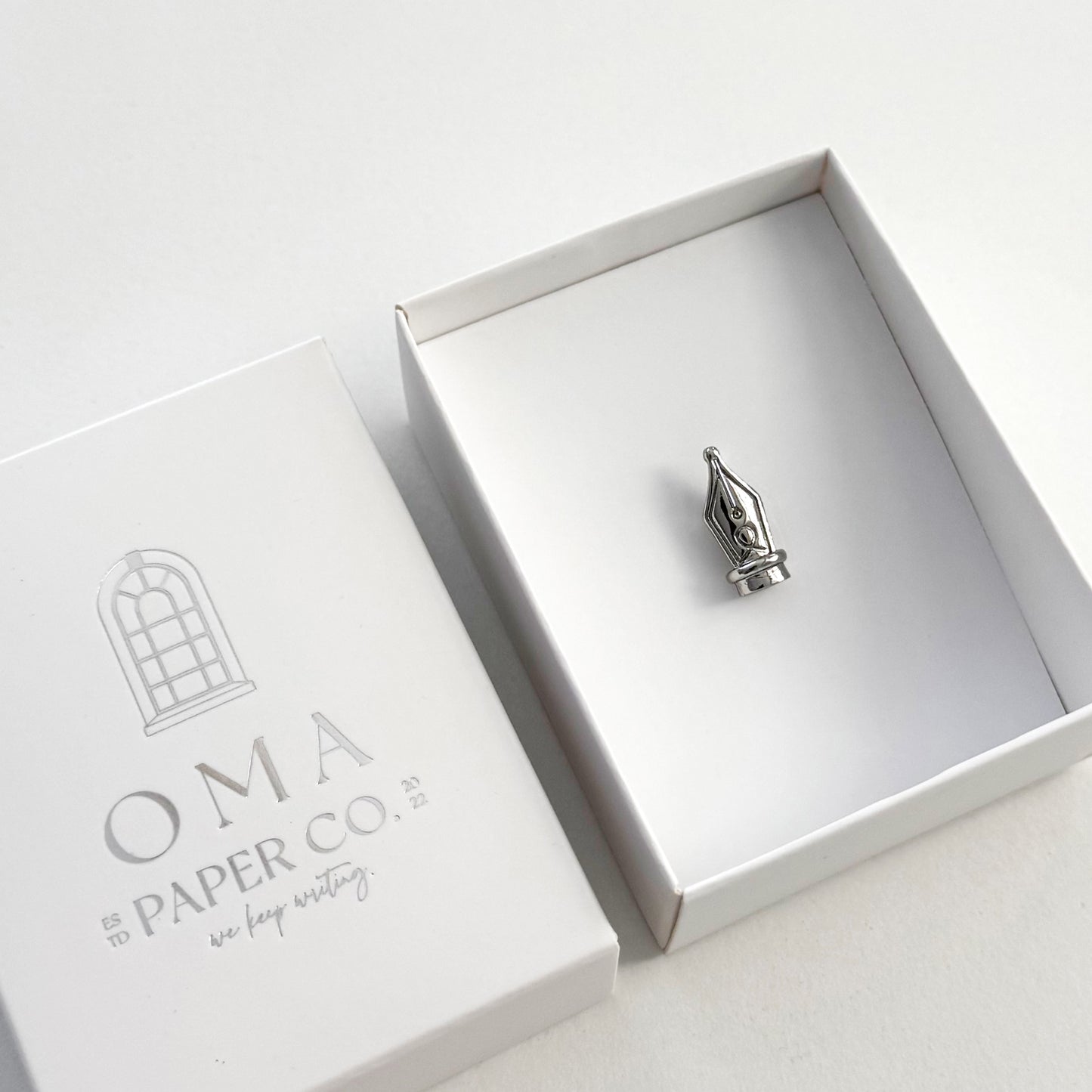 Nib Pin No. 1 | Silver