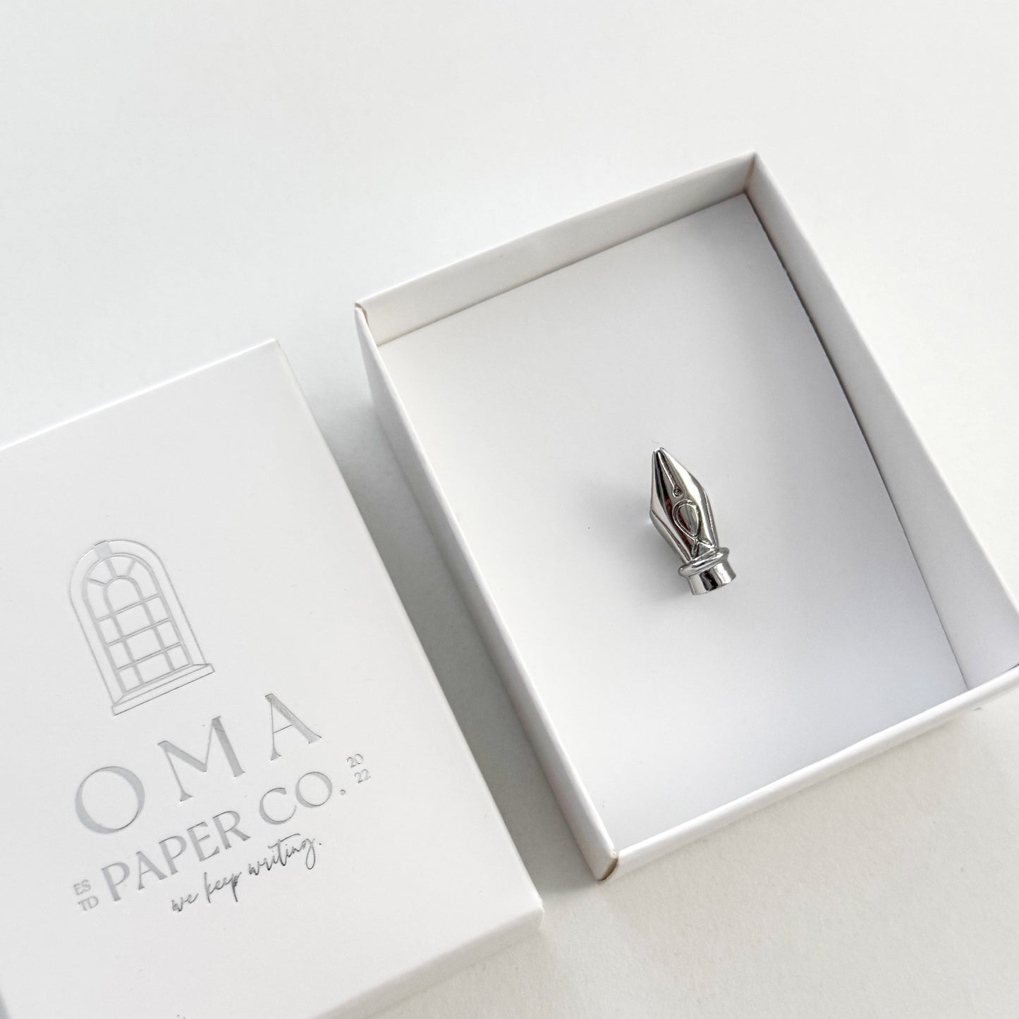 Nib Pin No. 2 | Silver
