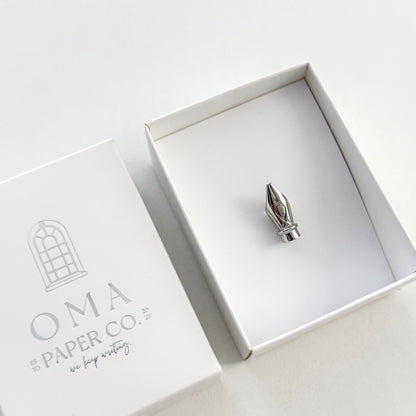 Nib Pin No. 2 | Silver