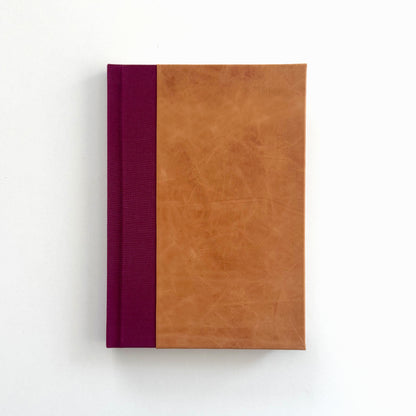 Handmade Leather Notebook No. 42 | 16,5 x 24 cm