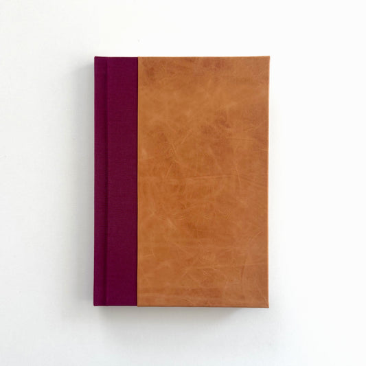 Handmade Leather Notebook No. 42 | 16,5 x 24 cm