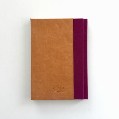 Handmade Leather Notebook No. 42 | 16,5 x 24 cm