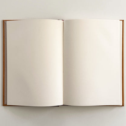 Handmade Leather Notebook No. 42 | 16,5 x 24 cm