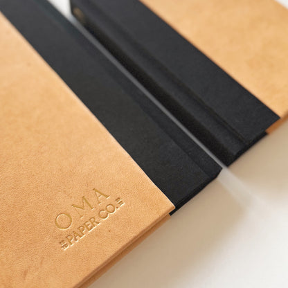 Handmade Leather Notebook No. 13 | 16,5 x 24 cm