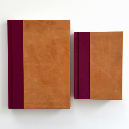 Handmade Leather Notebook No. 42 | 16,5 x 24 cm