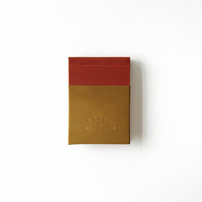 Handmade Leather Notebook No. 23T | 9 x 12,5 cm