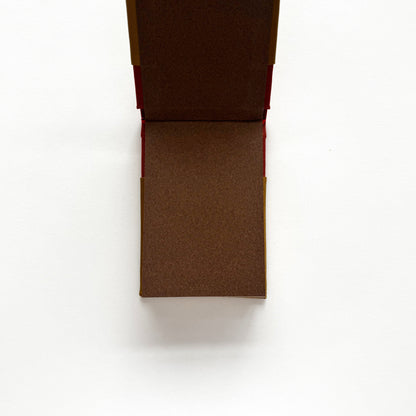 Handmade Leather Notebook No. 23T | 9 x 12,5 cm
