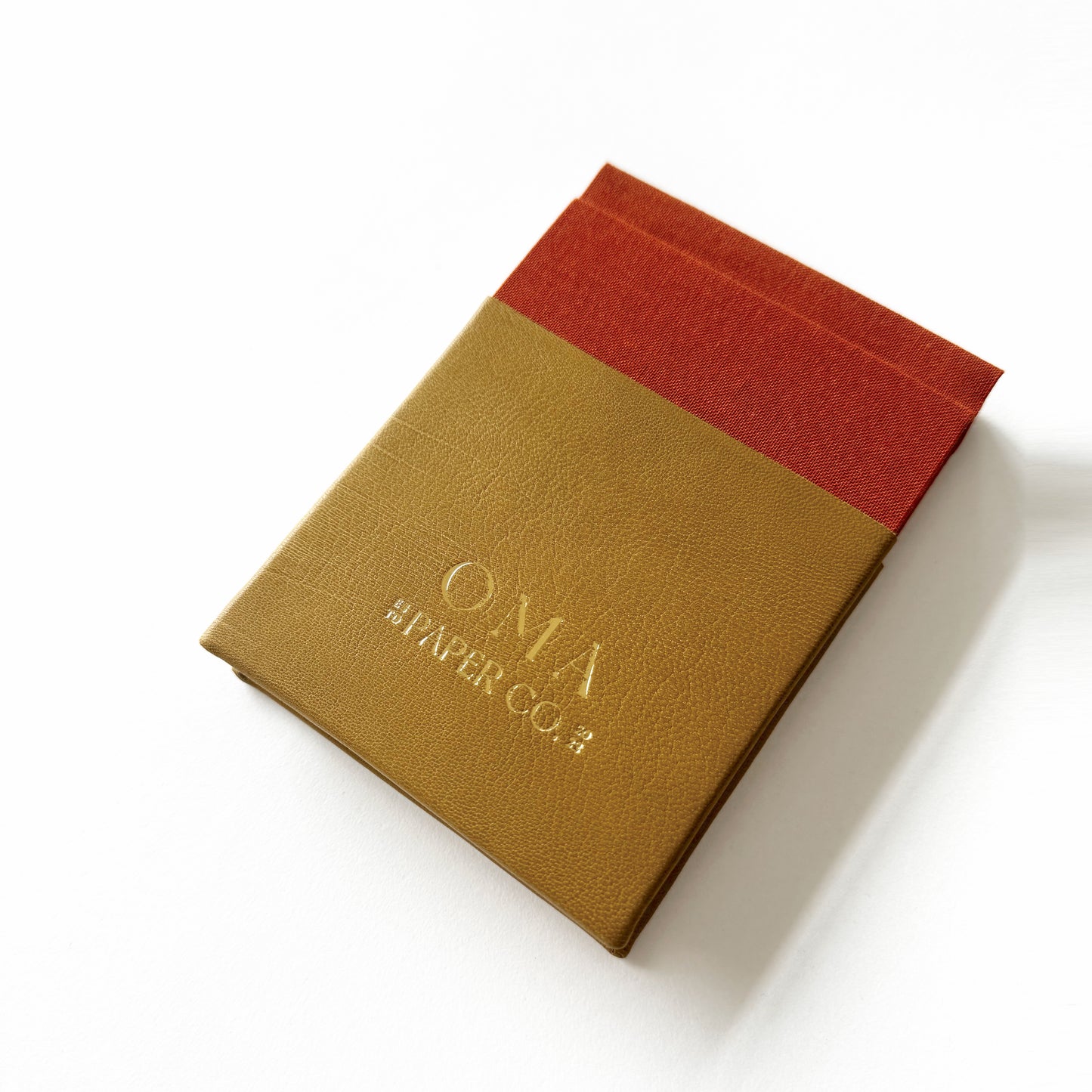Handmade Leather Notebook No. 23T | 9 x 12,5 cm