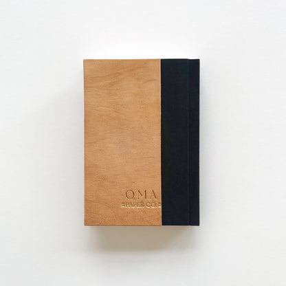 Handmade Leather Notebook No. 13 | 12,5 x 18 cm