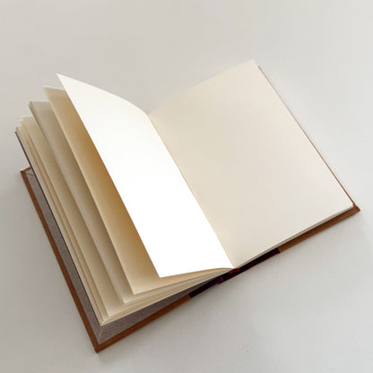 Handmade Leather Notebook No. 42 | 12,5 x 18 cm