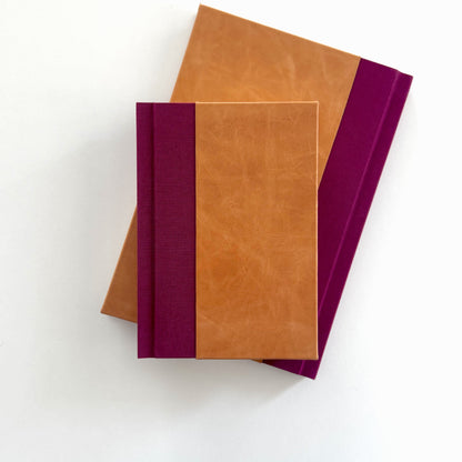Handmade Leather Notebook No. 42 | 12,5 x 18 cm