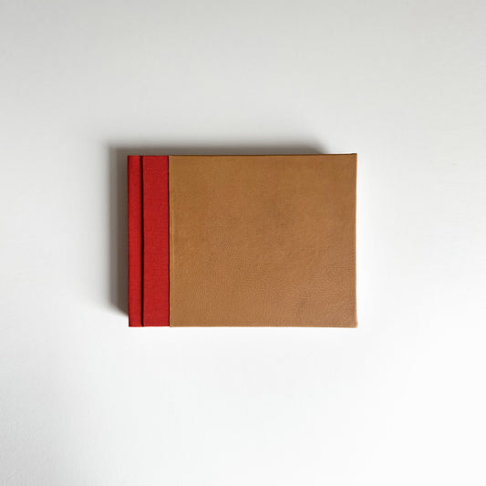 Handmade Sketchbook TOFFEE | 16,5 x 12,5 cm