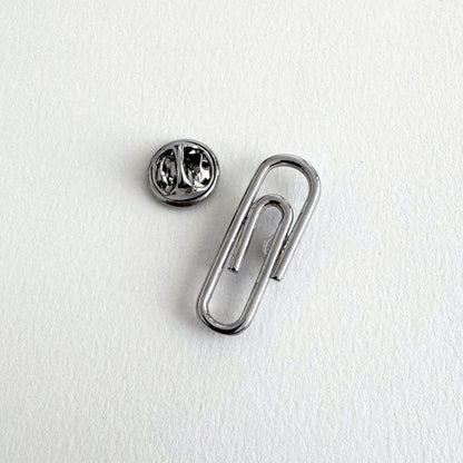 Paperclip Pin | Silver