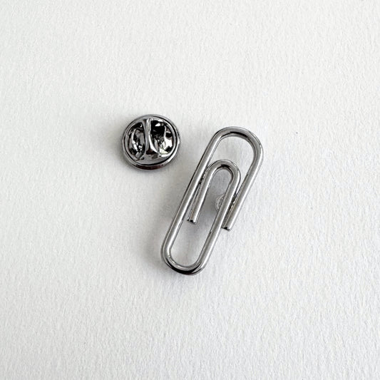 Paperclip Pin | Silver