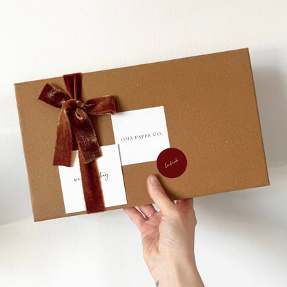 Handmade Sketchbook MILK CHOCOLATE | 16,5 x 24 cm